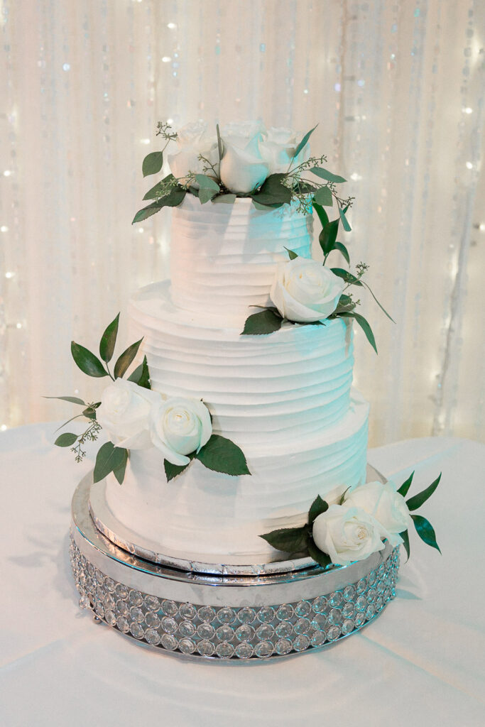 Las Vegas Summer Wedding- The Grove- wedding cake