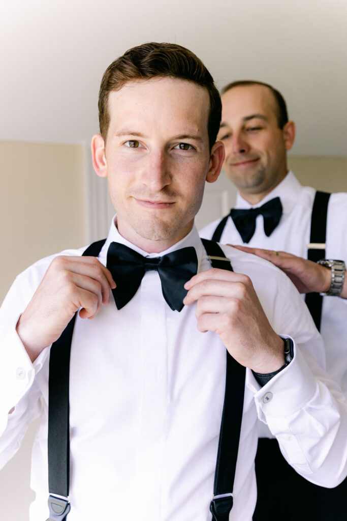 Groom Black tie- Eastern Shore wedding- Bohemia Overlook