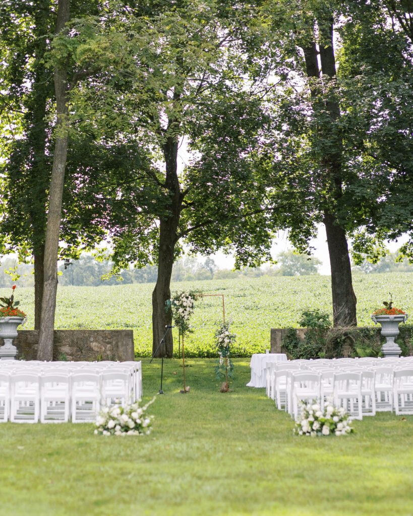 Hotel du Village, New Hope Weddings, Outdoor Ceremony, Summer Wedding