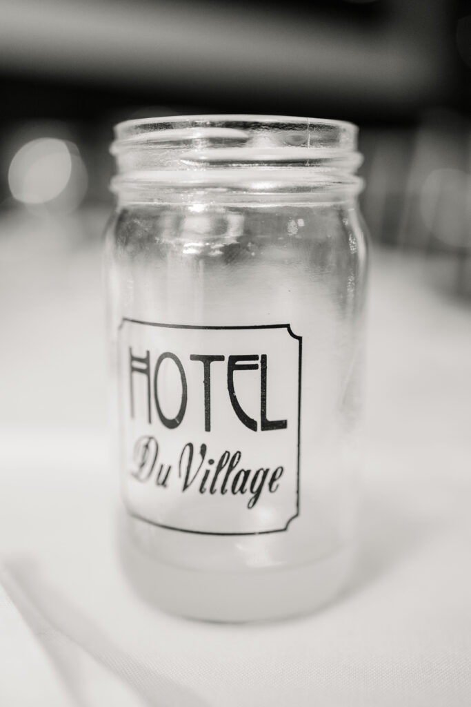 Hotel du Village, New Hope Weddings, custom drink