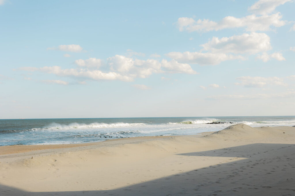 Ocean view in Spring Lake Beach, New Jersey