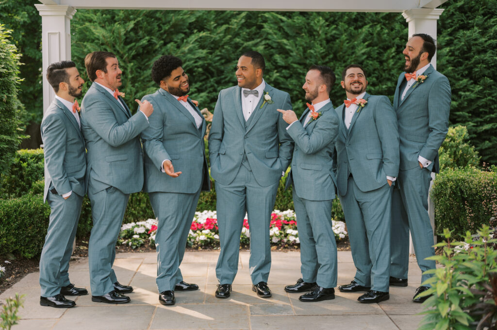 The Mill Lakeside Manor wedding party portraits