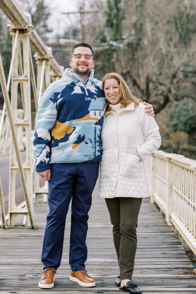 new jersey engagement photo session
