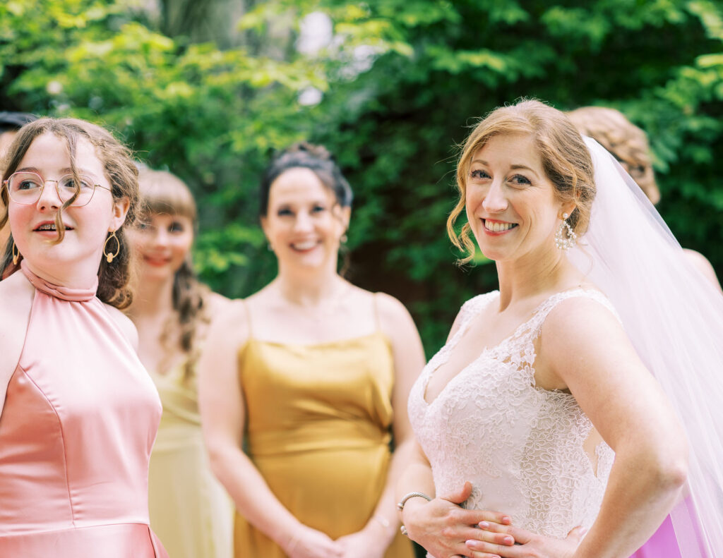 Bride with bridal party