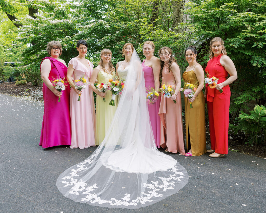 Bridal party portrait