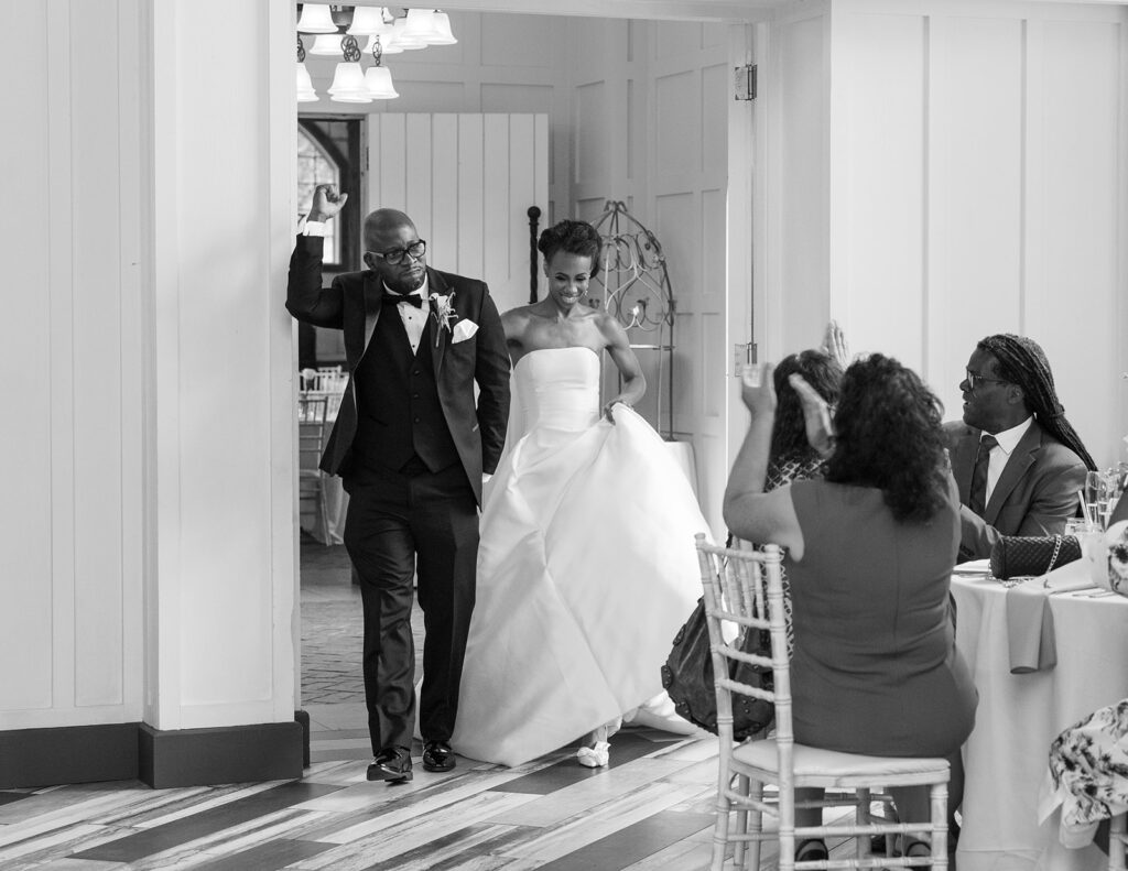 Reception announcement