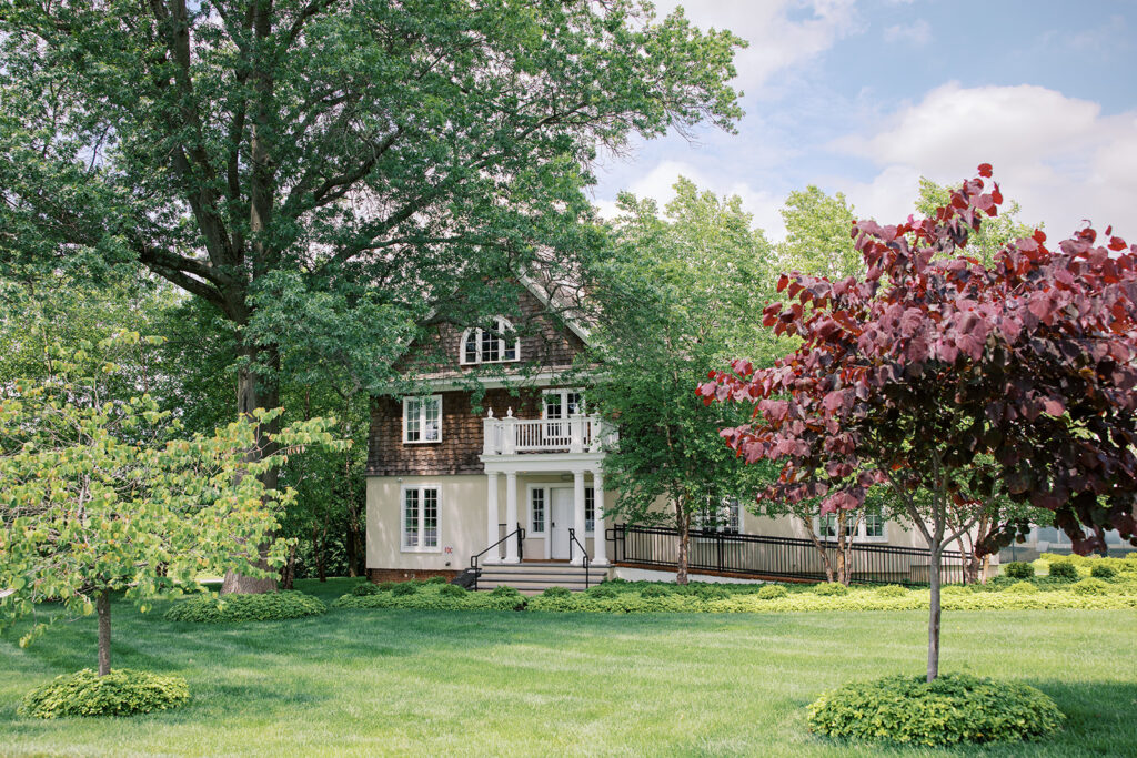 Front view of Pelham house at the Ryland Inn, New Jersey