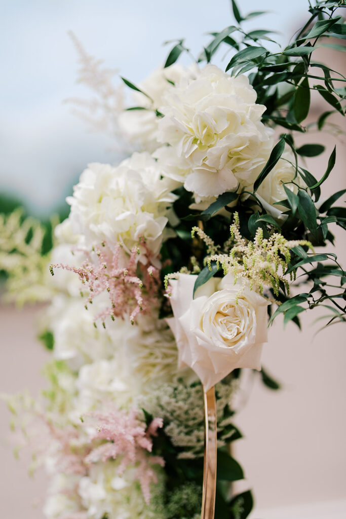 Alter floral decoration