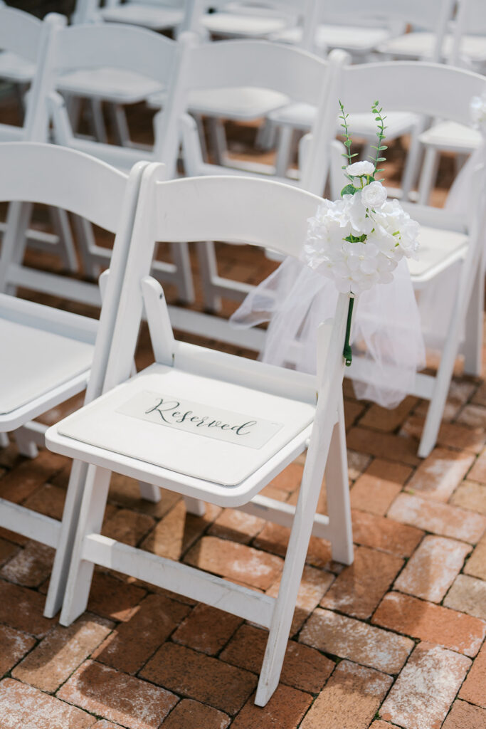 Ryland Inn Summer Wedding Ceremony Details