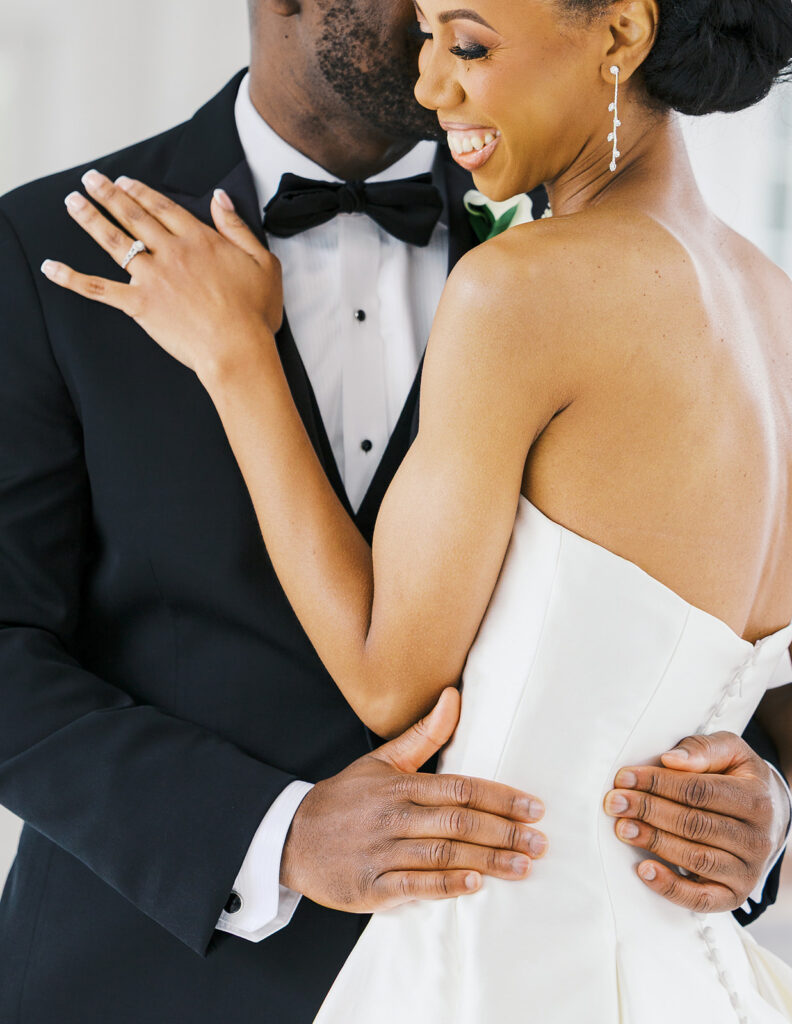 Wedding Portraits with couple in New Jersey with photos by Simone Jaramillo Photography