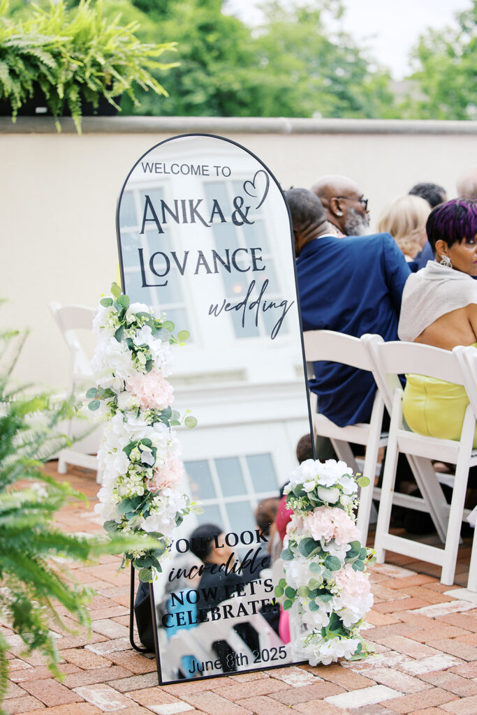 Ryland Inn Summer Wedding Ceremony Details