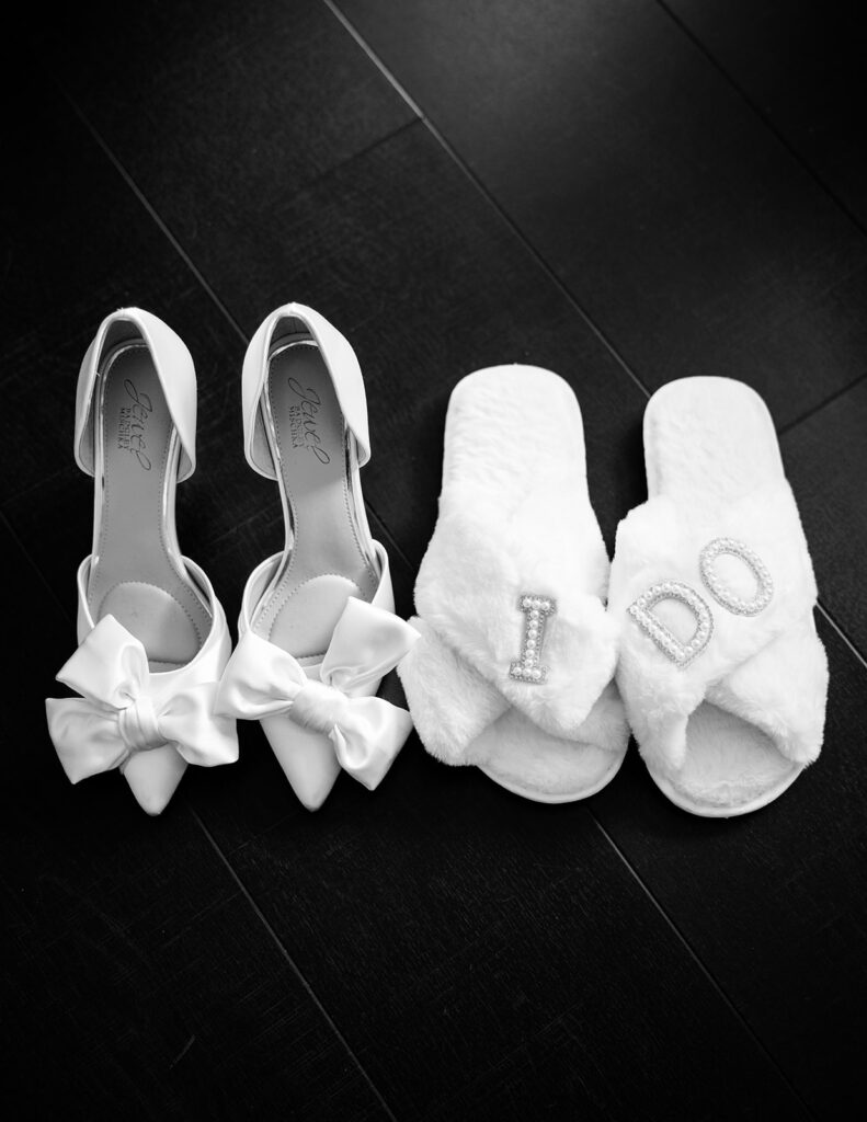 Bridal shoes choices, with photos by Simone Jaramillo Photography