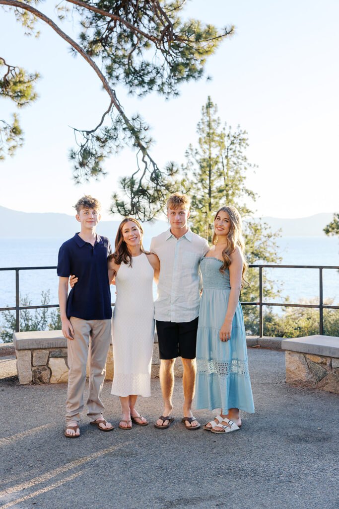 Family Photos at Lake Tahoe