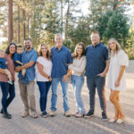 Family portraits in Lake Tahoe with 3 generations